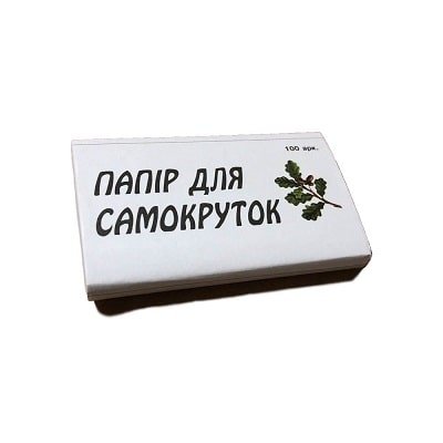 Бумага для табака 100 шт самокруток Бумага для табака 100 шт самокруток